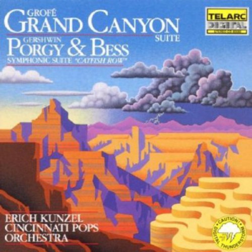 the album cover for Kunzel/Cincinnati Pops - Grand Canyon Suite / Catfish Row