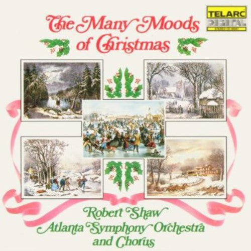 the album cover for Robert Shaw - Many Moods of Christmas
