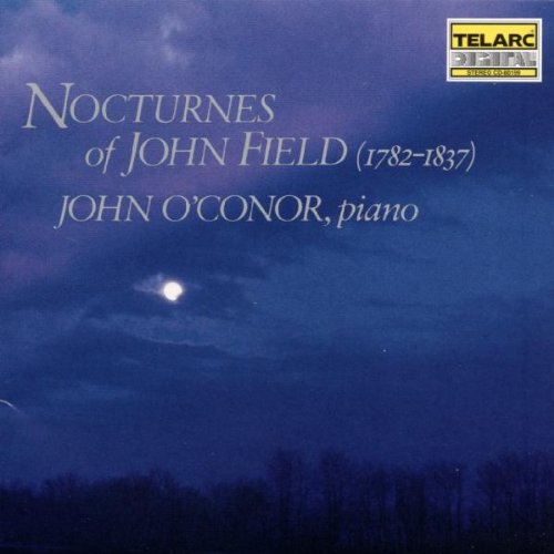 the album cover for J. FIELD - Nocturnes of John Field
