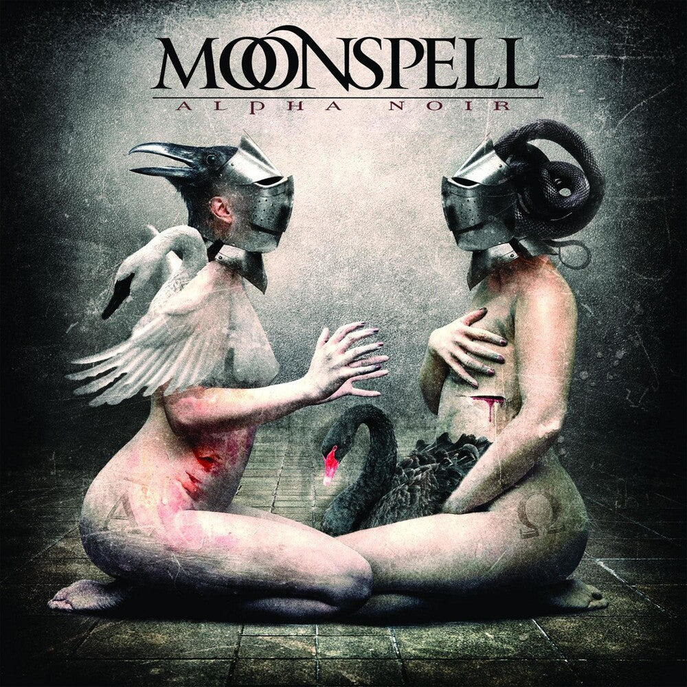 the album cover for Moonspell - Alpha Noir