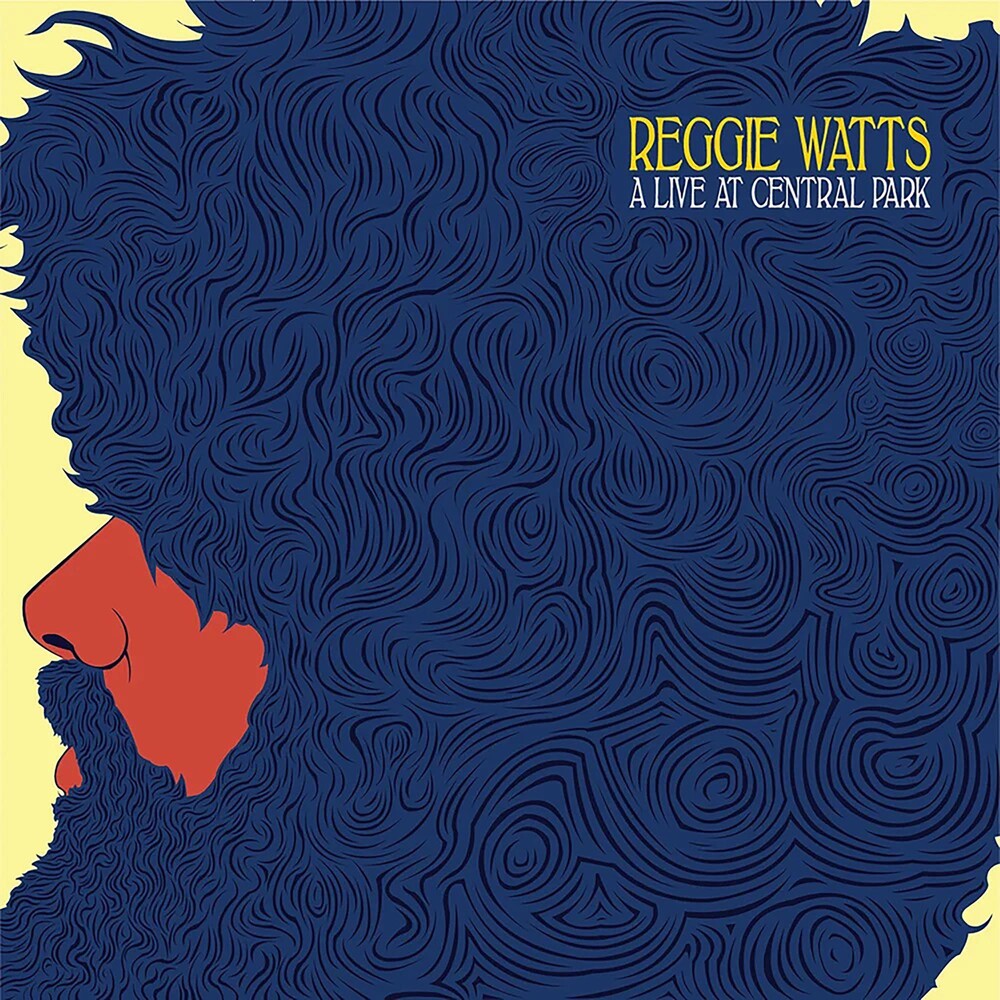 the album cover for Reggie Watts - A Live At Central Park