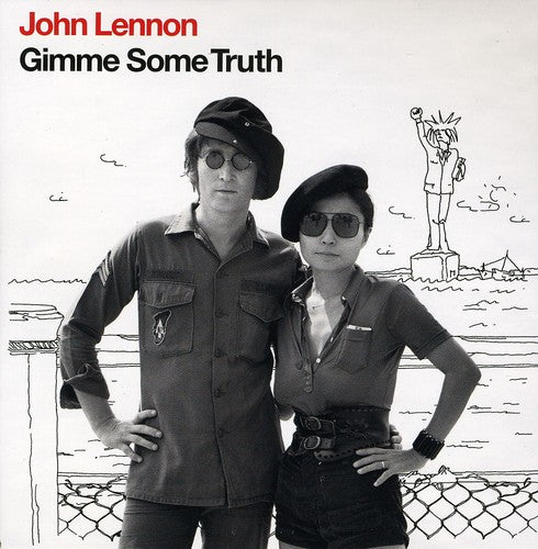 the album cover for John Lennon - Gimmie Some Truth Box