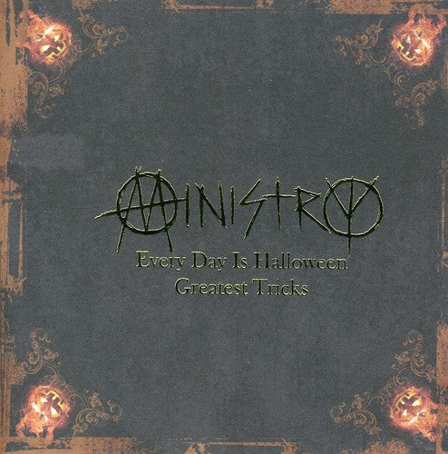 the album cover for Ministry - Every Day Is Halloween-The Anthology