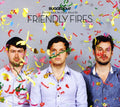 the album cover for Friendly Fires - Bugged Out! Presents Suck My Deck