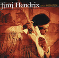 the album cover for Jimi Hendrix - Live At Woodstock