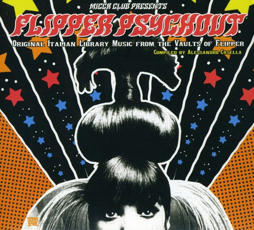 the album cover for Flipper Psychout Original Italian Library Music - Flipper Psychout: Original Italian Library Music