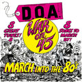 the album cover for D.O.A. - War on 45