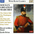 the album cover for Royal Artillery Band - Sousa's Greatest Marches: Liberty Bell