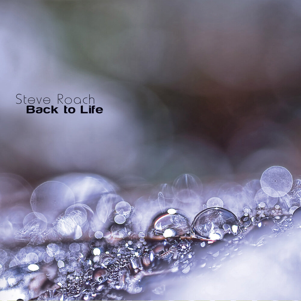 the album cover for Steve Roach - Back to Life