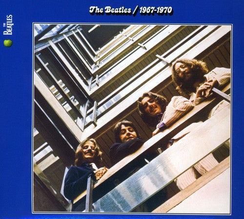 the album cover for The Beatles - 1967-1970 (Blue)