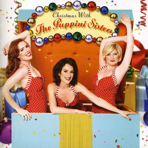the album cover for Puppini Sisters - Christmas with the Puppini Sisters