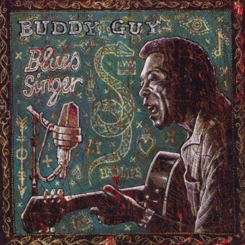 the album cover for Buddy Guy - Blues Singer [Import]