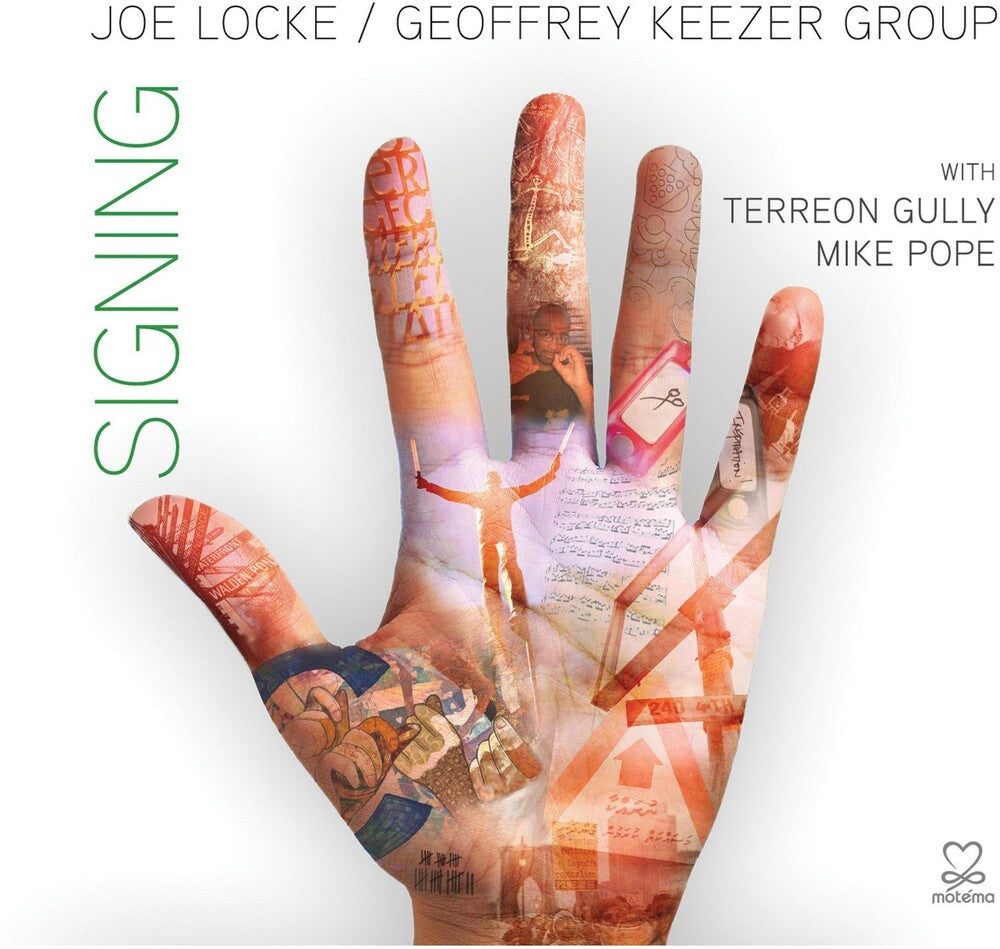 the album cover for Joe Locke & Geoffrey Keezer Group - Signing