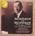 the album cover for Sergei Rachmaninov - Plays Rachmaninoff