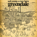 the album cover for Neil Young with Crazy Horse - Greendale [Import]