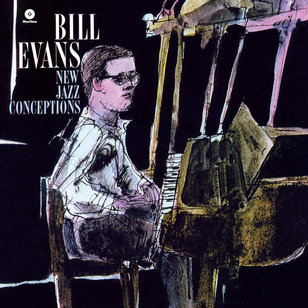 the album cover for Bill Evans - New Jazz Conceptions [Import]