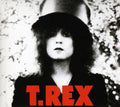 the album cover for T. Rex - The Slider