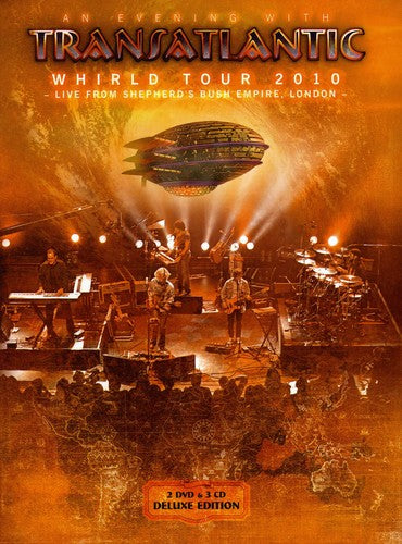 the album cover for Transatlantic - Whirld Tour 2010: Live in London [Deluxe Edition, Live, CD+DVD]