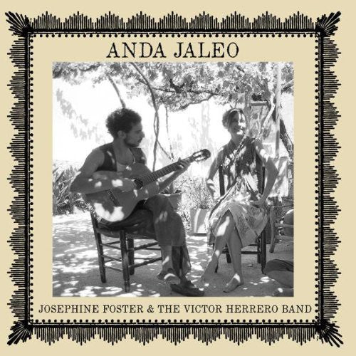 the album cover for Victor Herrero Band/Josephine Foster - Anda Jaleo