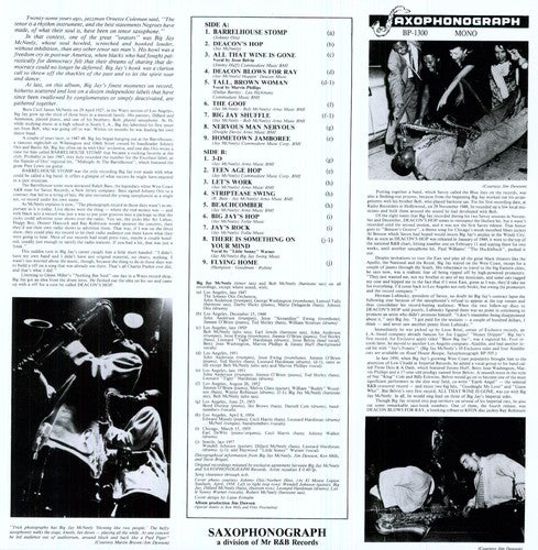 the album cover for Big Mcneely Jay - Best of Big Jay McNeely