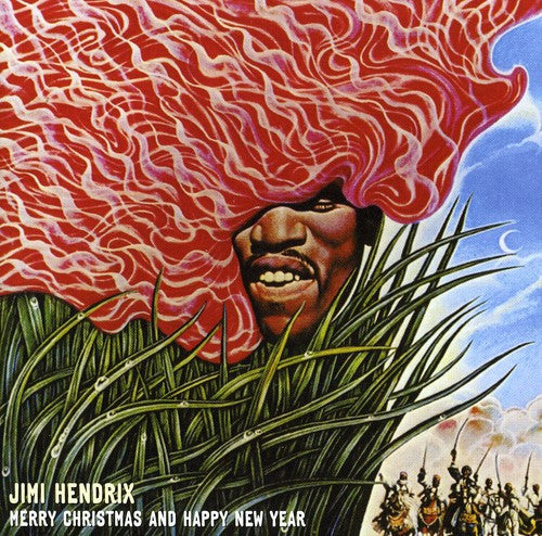 the album cover for Jimi Hendrix - Merry Christmas and A Happy New Year