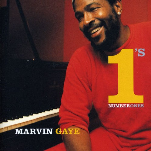 the album cover for Marvin Gaye - Number 1's