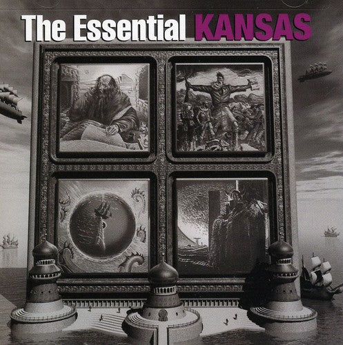 the album cover for Kansas - The Essential Kansas