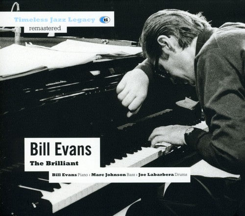 the album cover for Bill Evans - The Brilliant