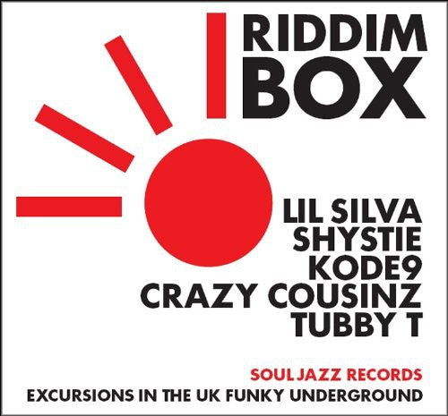 the album cover for Riddim Box - Riddim Box: Excursions in the UK Funky Underground