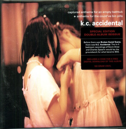 the album cover for K.C. Accidental - Captured Anthems For An Empty Bathtub + Anthems For The Could've Bin Pills