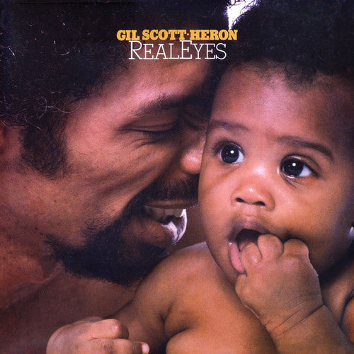 the album cover for Gil Scott-Heron - Real Eyes [Import]