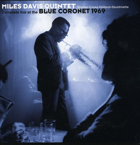 the album cover for Miles Davis - Complete Live at the Blue Coronet 1969