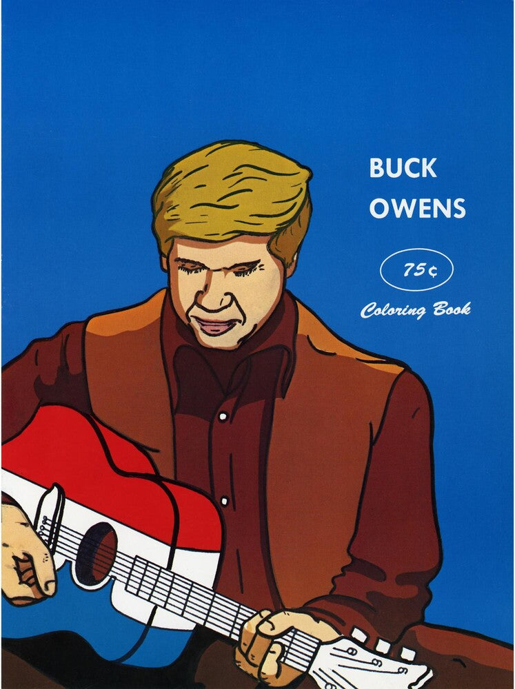 the album cover for Buck Owens - Coloring Book