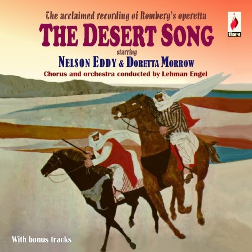 the album cover for Nelson Eddy & Doretta Morrow - The Desert Song (Original Soundtrack)
