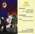 the album cover for Boston Symphony Chamber Orchestra - Stravinsky: The Soldier's Tale/Schoenberg: Chamber [Import]