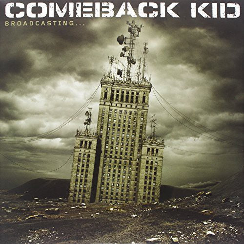 the album cover for Comeback Kid - Broadcasting [Vinyl]