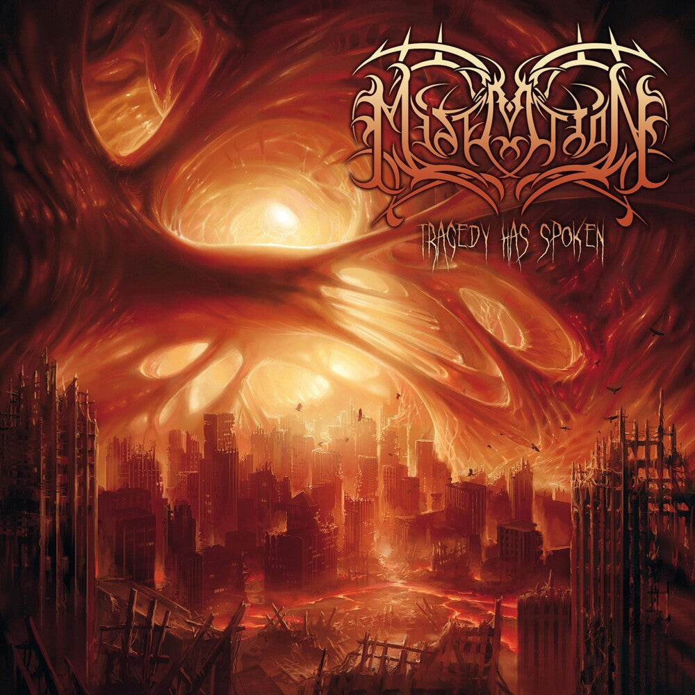 the album cover for Miseration - Tragedy Has Spoken