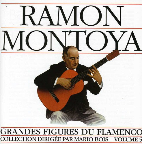the album cover for Ramon Montoya - Great Masters Of Flamenco, Vol. 5
