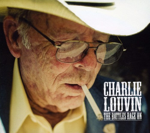 the album cover for Charlie Louvin - The Battles Rage On
