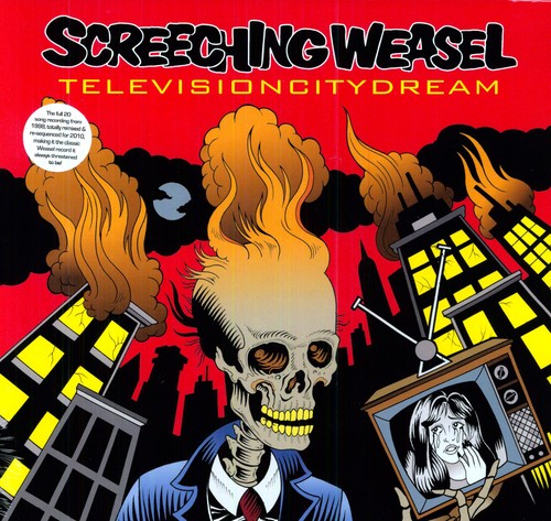 the album cover for Screeching Weasel - Television City Dream