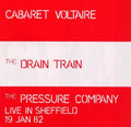 the album cover for Cabaret Voltaire - Drain Train & Pressure
