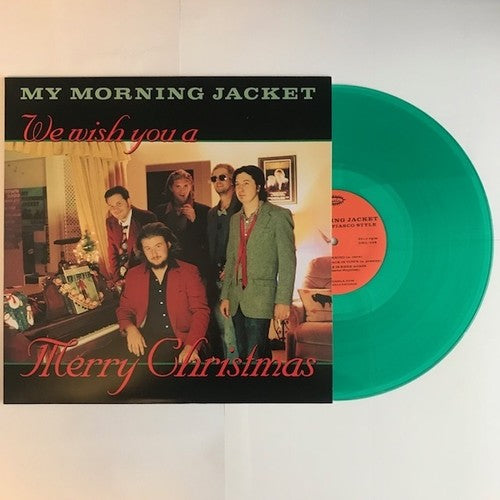 the album cover for My Morning Jacket - Does Xmas Fiasco Style (Grn) [Limited Edition] [Download Included]
