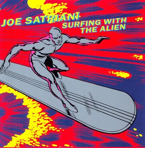 the album cover for Joe Satriani - Surfing With The Alien [180 Gram]