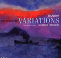 the album cover for J. BRAHMS - Complete Variations for Solo Piano