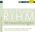 the album cover for Christian Arming - Rihm Edition 5: Verwandlungen
