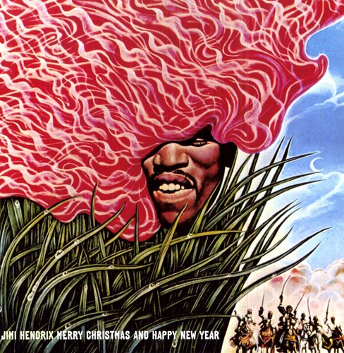 the album cover for Jimi Hendrix - Merry Christmas & a Happy New Year