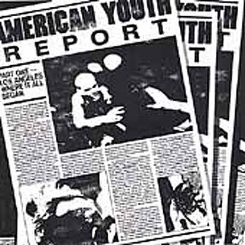 the album cover for American Youth Report - American Youth