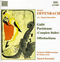 the album cover for J Offenbach - Gaite Parisienne / Offenbachiana