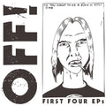 the album cover for OFF! - First Four EPs [Box]
