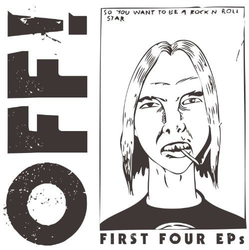the album cover for OFF! - First Four EPs [Box]